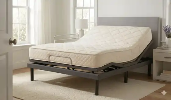 Electropedic 7-inch natural organic latex mattress